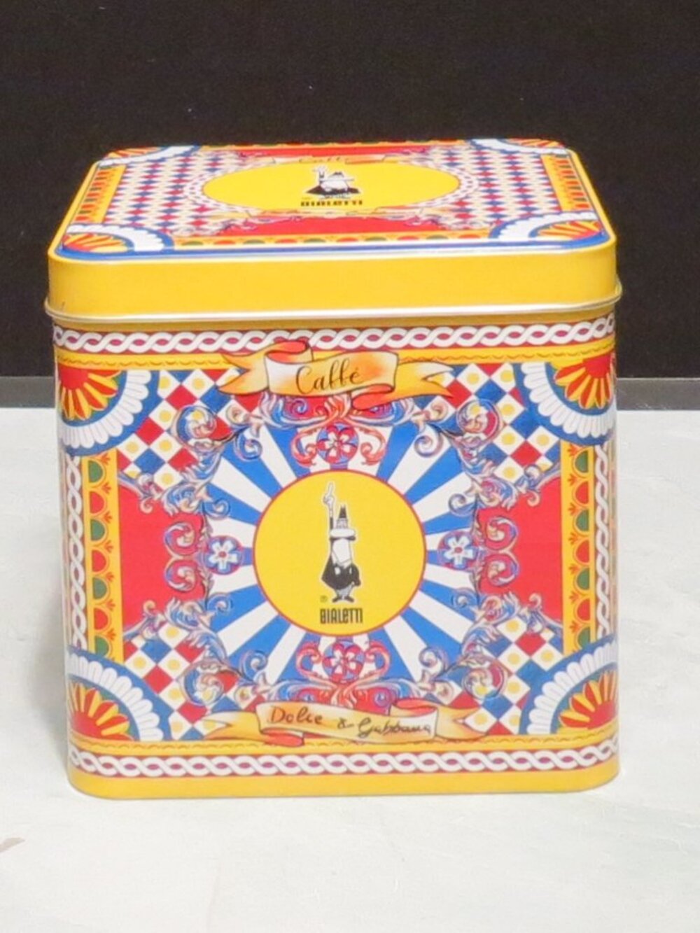 Bialetti Dolce & Gabbana Gift Tin/Collectible Coffee Tin